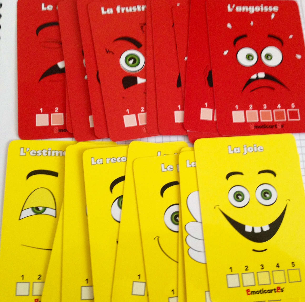 Cartes De Santé Mentale - 110 Cartes De Compétences D'adaptation, Pleine Conscience, Gestion Du Stress - Pour Ados, Adultes, Thérapie, Classe